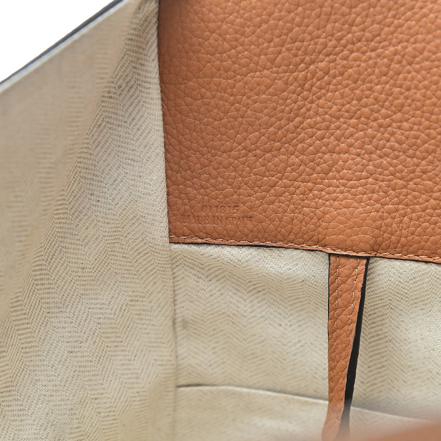 Calfskin Medium Hammock Shoulder Bag Tan