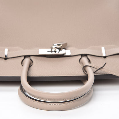 Hermes Togo Birkin 30 Gris Tourterelle 23 of 31