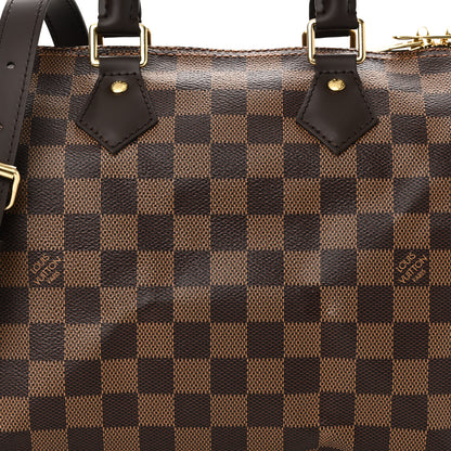 Louis Vuitton Damier Ebene Speedy Bandouliere 25 8 of 11