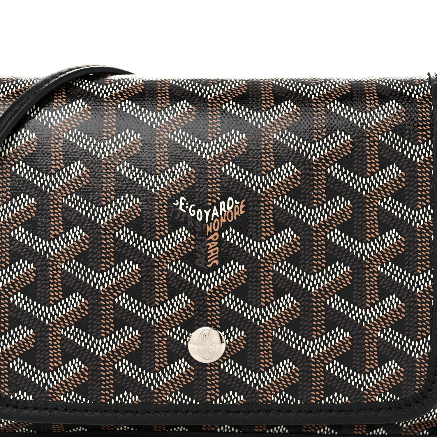 Goyard Goyardine Plumet Wallet Clutch Black 9 of 11