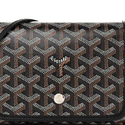 Goyard Goyardine Plumet Wallet Clutch Black 9 of 11