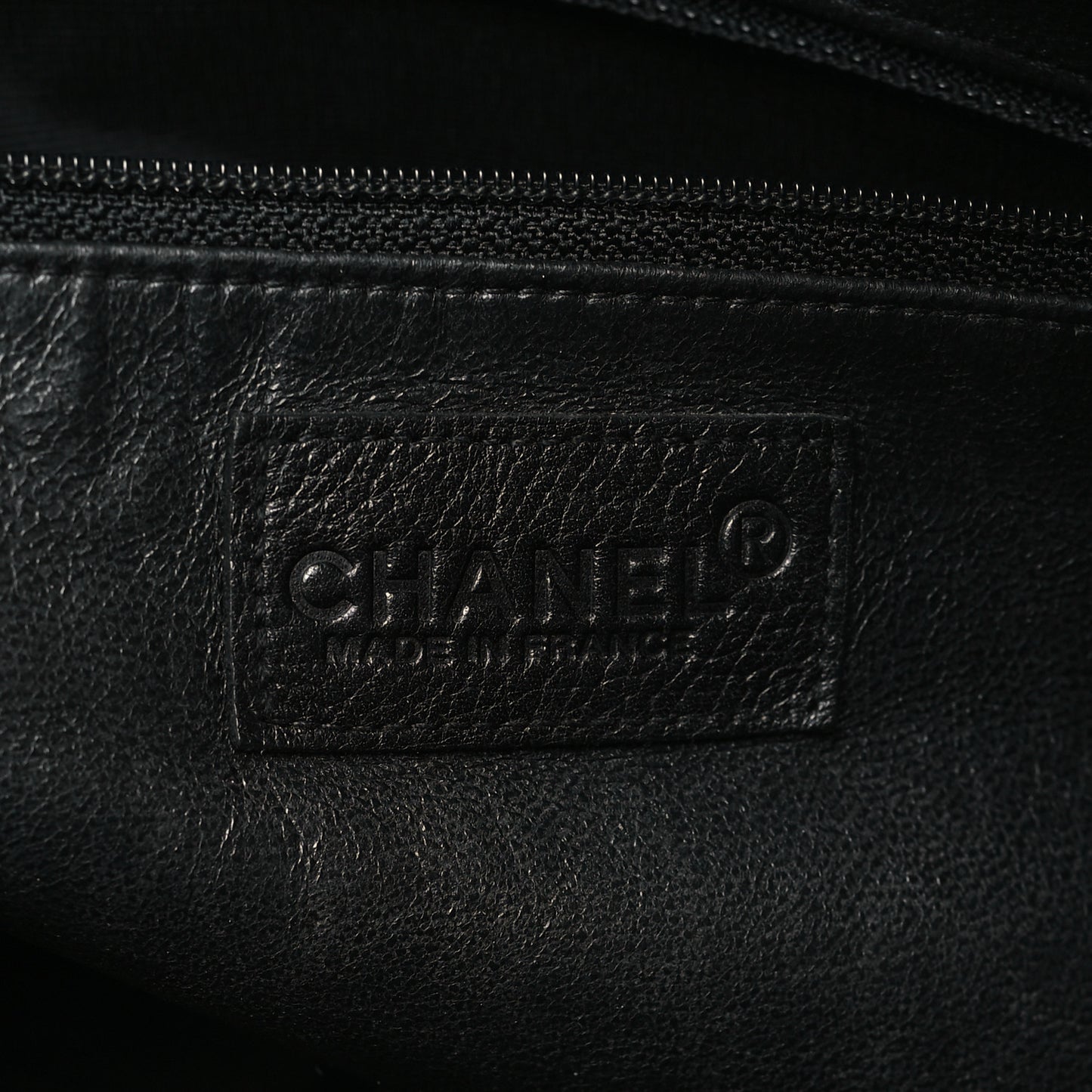 Caviar Patent Quilted Large Bowler Black