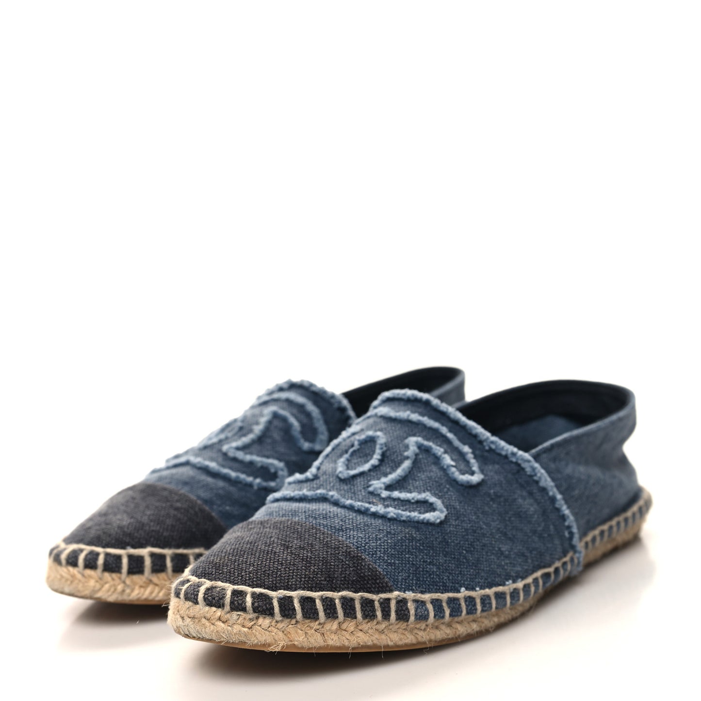 Canvas CC Espadrilles 36 Navy Black