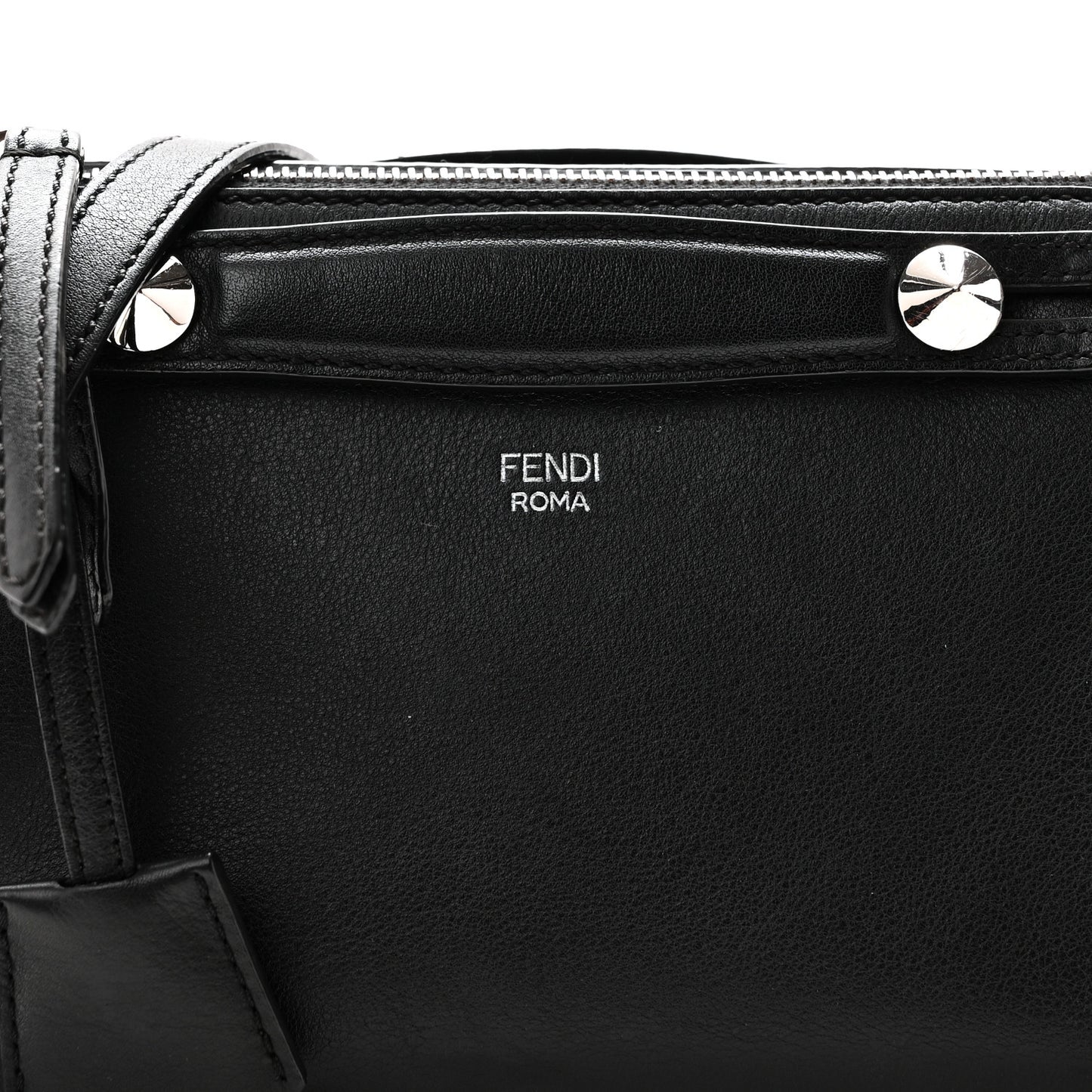 Shiny Nappa Crystal Croc Tail Mini By The Way Boston Bag Black Smoky Quartz