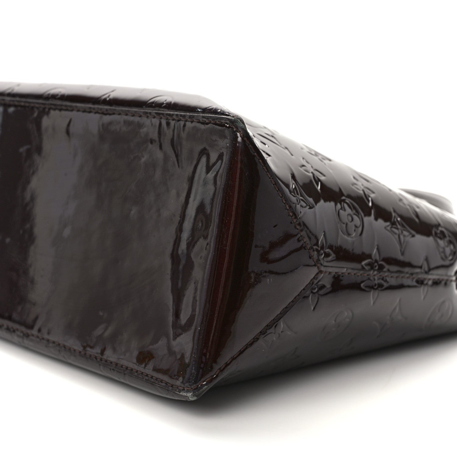 Louis Vuitton Vernis Wilshire MM Amarante 9 of 13