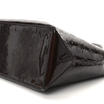 Louis Vuitton Vernis Wilshire MM Amarante 9 of 13
