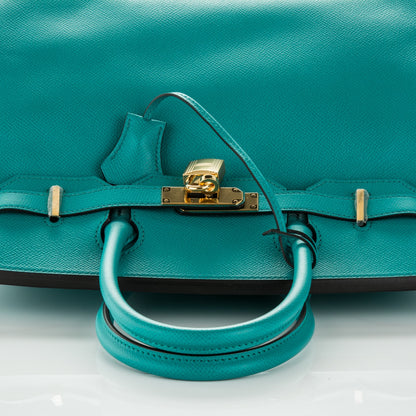 Hermes Epsom Birkin 30 Bleu Paon 11 of 24