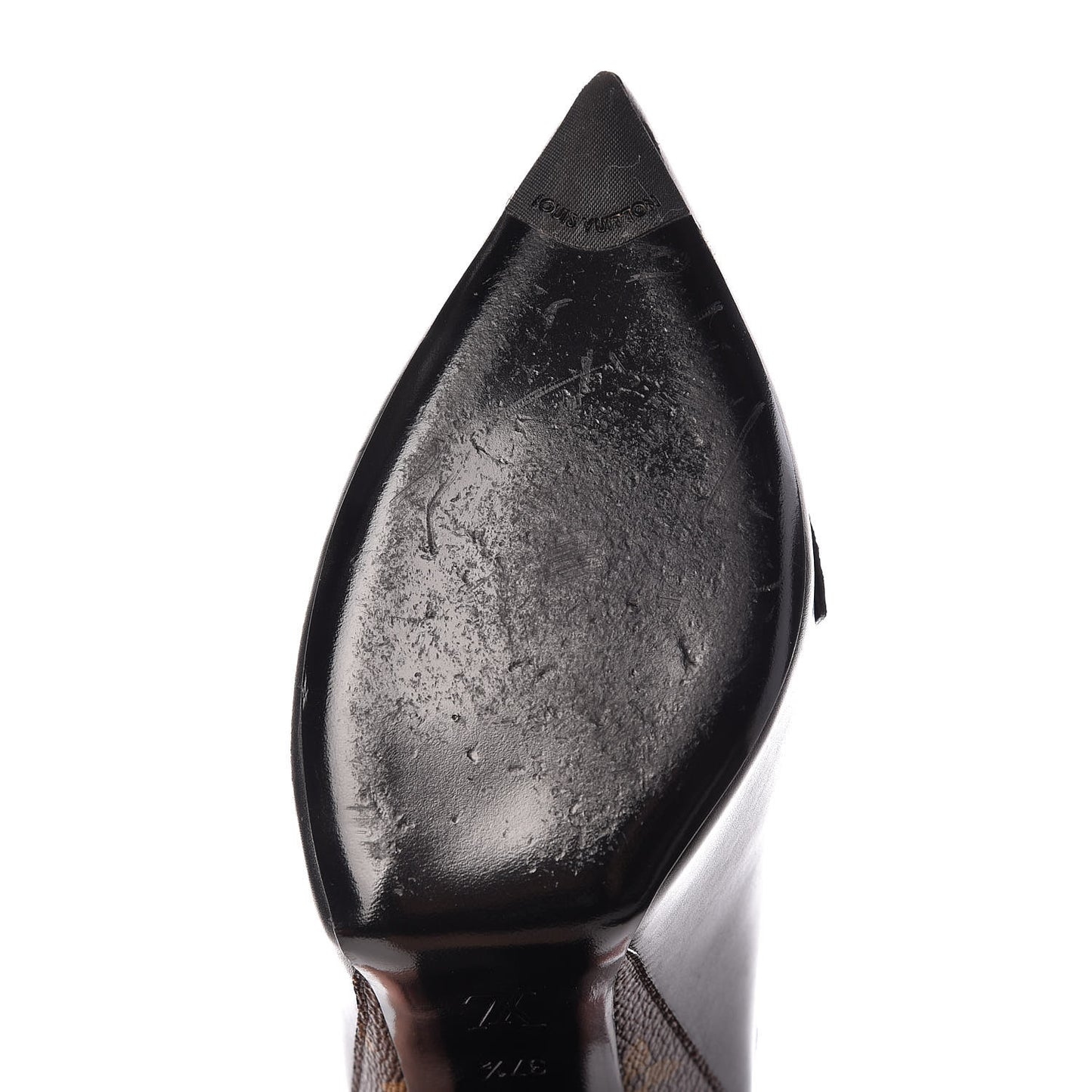 Calfskin Monogram Matchmake Cross Pumps 37.5 Black