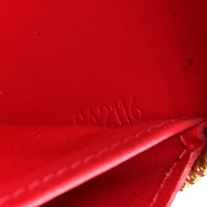 Louis Vuitton Vernis Zippy Wallet Rose Litchi 6 of 13