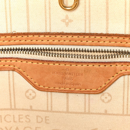 Louis Vuitton Damier Azur Neverfull MM 6 of 9