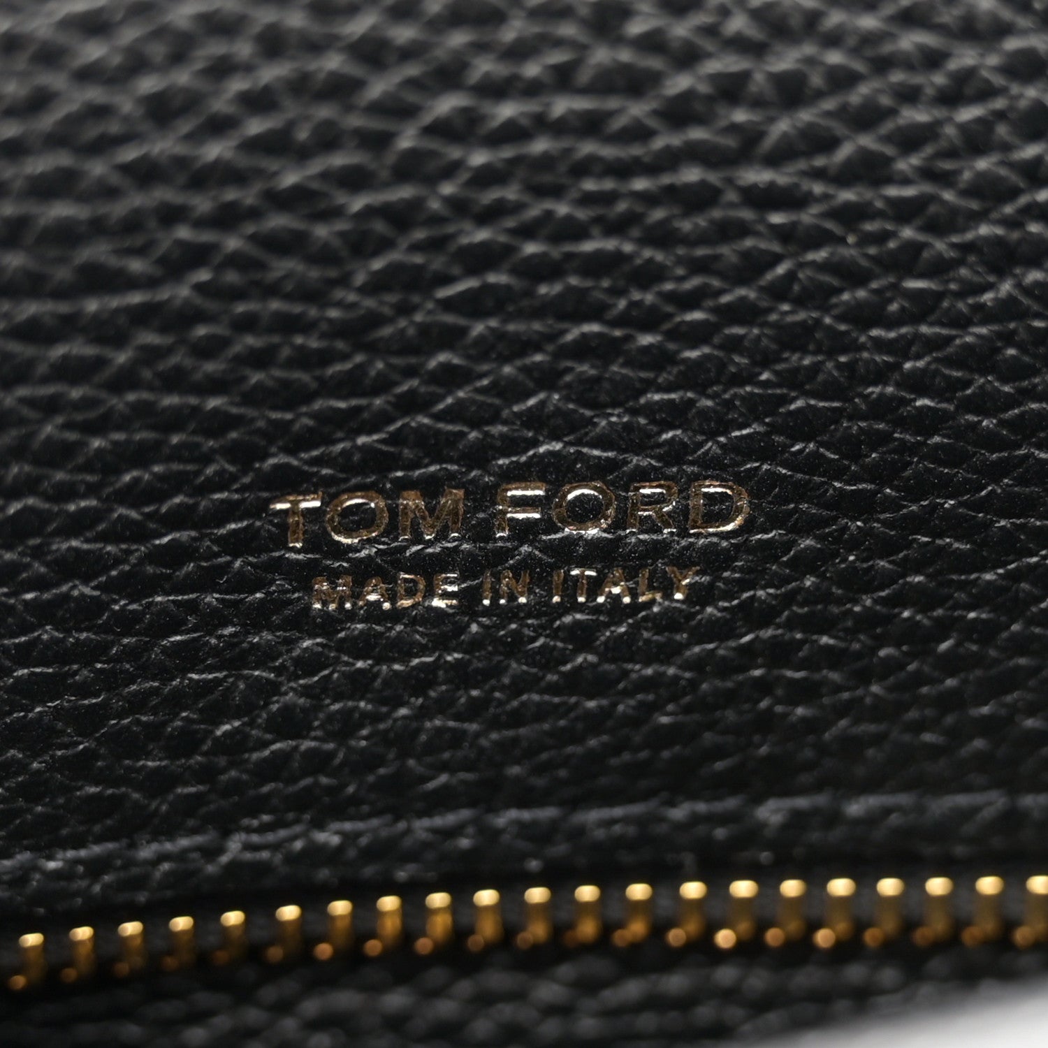 Tom Ford Grained Calfskin Mini T Clasp Tara Crossbody Bag Graphite 6 of 10