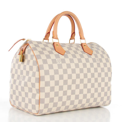 Louis Vuitton Damier Azur Speedy 30 3 of 8