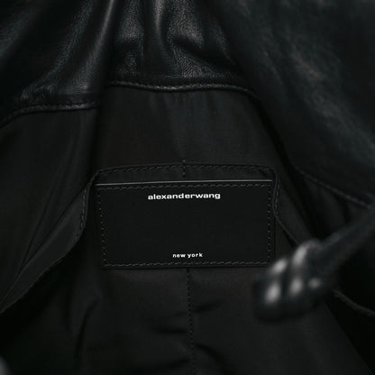 Alexander Wang Lambskin Large Ryan Puffer Bag Black Black 6 of 10