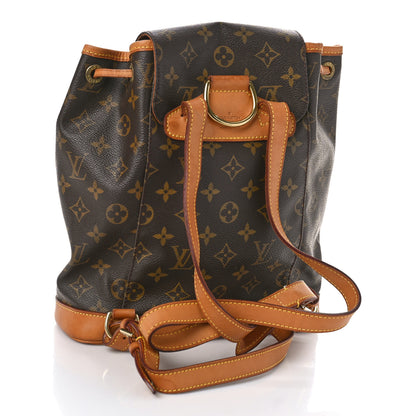 Louis Vuitton Monogram Montsouris MM Backpack 3 of 14