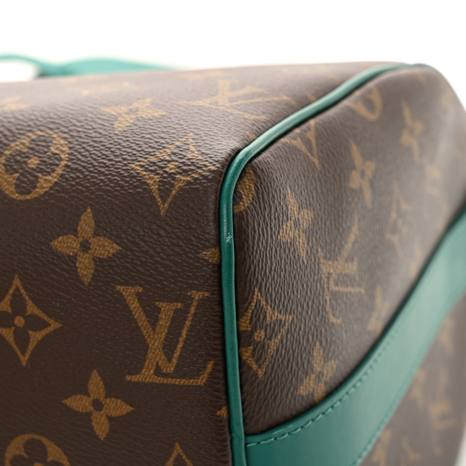 Louis Vuitton Monogram Macassar Keepall Bandouliere 35 Borneo Green 10 of 10