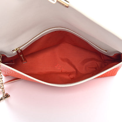 Burberry Signature Grain Medium Mildenhall Crossbody Bag Orange 5 of 12