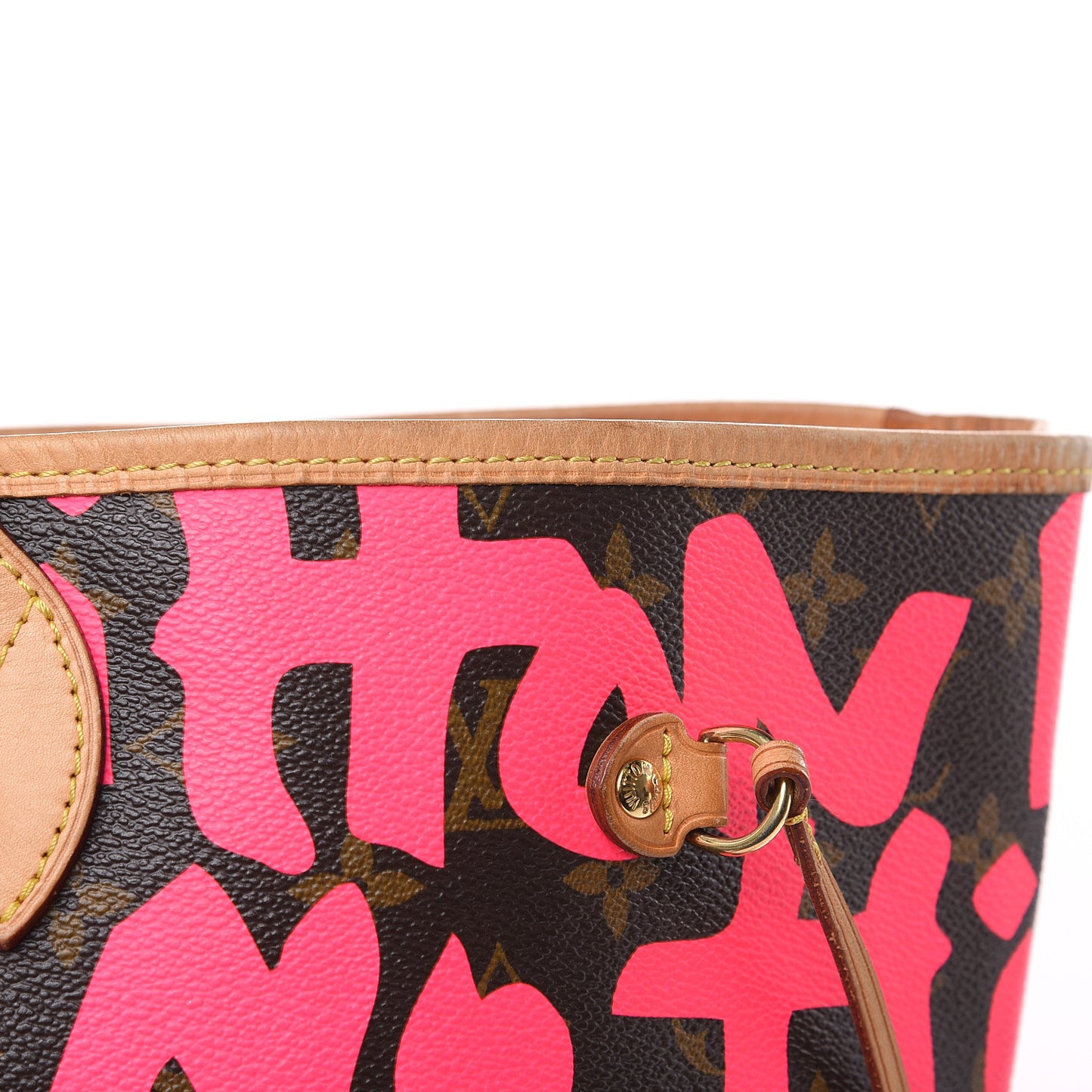 Monogram Graffiti Neverfull GM Fuchsia