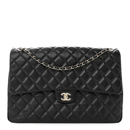 Chanel Caviar Quilted XXL Travel Flap Bag Black 1 of 11