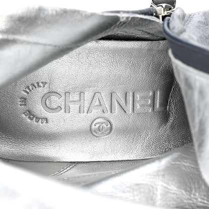 Chanel Suede High Boots 41 Grey 7 of 8