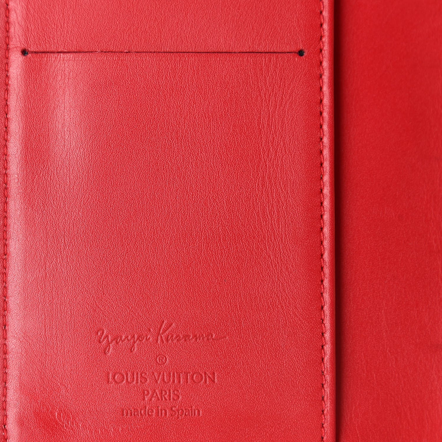 Louis Vuitton Vernis Kusama Infinity Dots Small Ring Cover Agenda Red 5 of 8