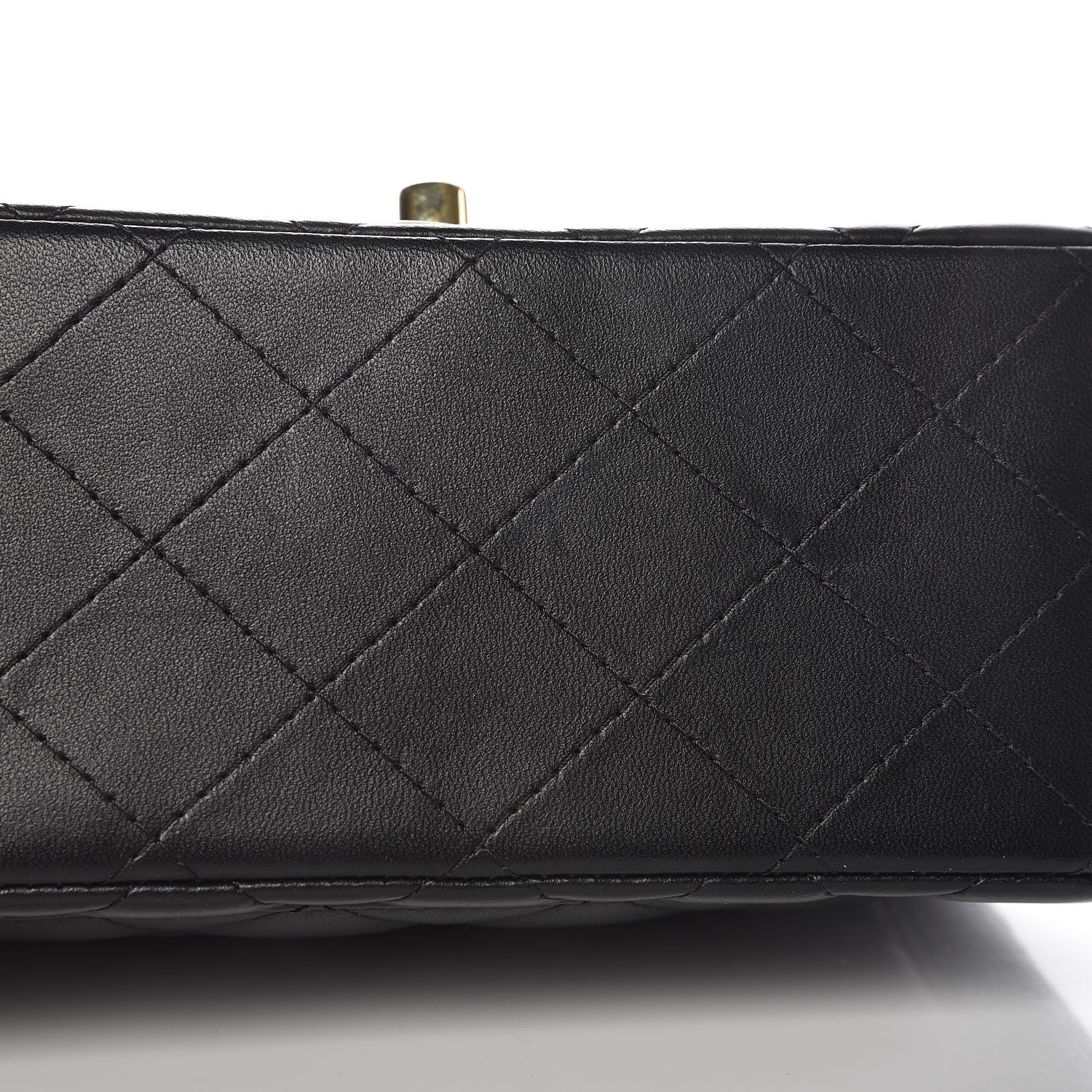 Chanel Lambskin Quilted Mini Square Flap Black 7 of 11