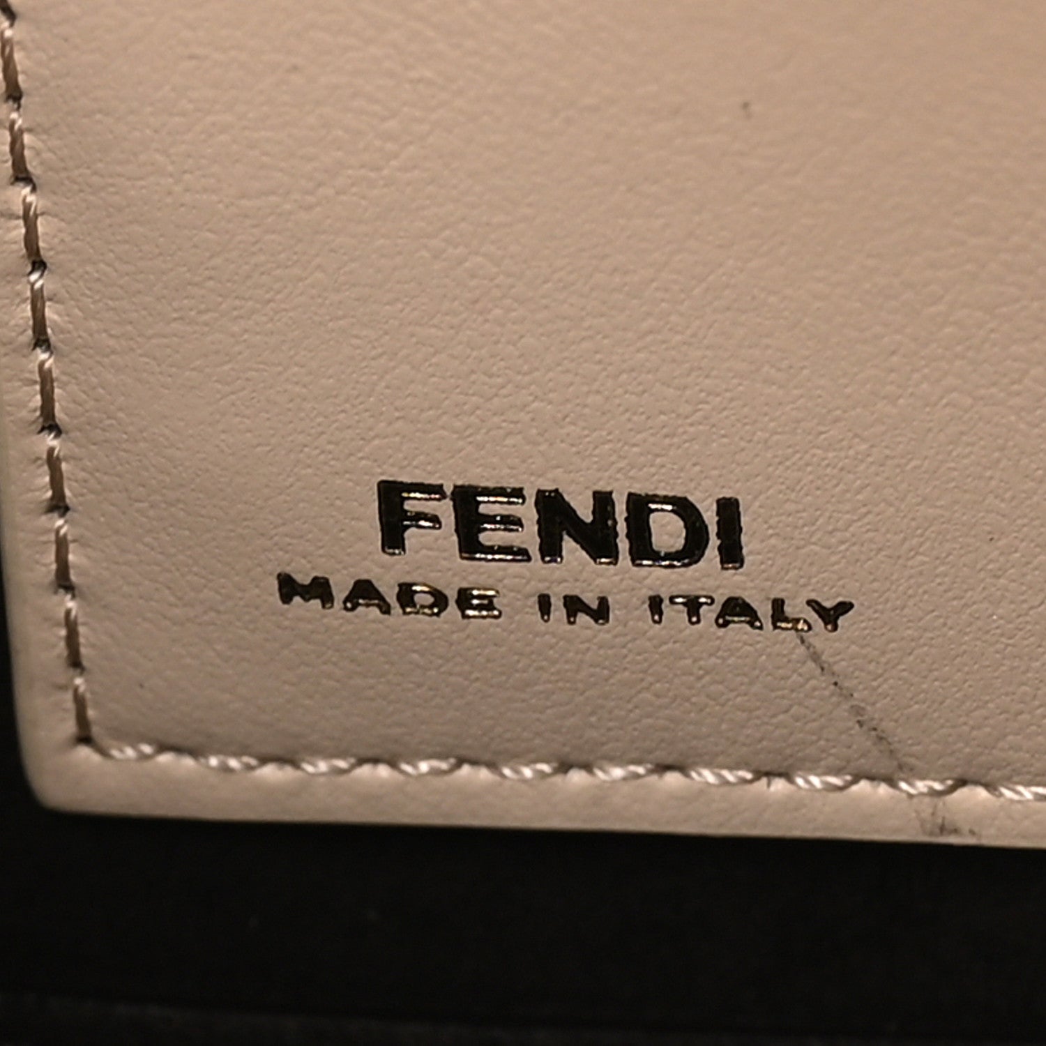 Fendi Vitello Grace Fendigraphy Wallet on Chain Camelia 6 of 11