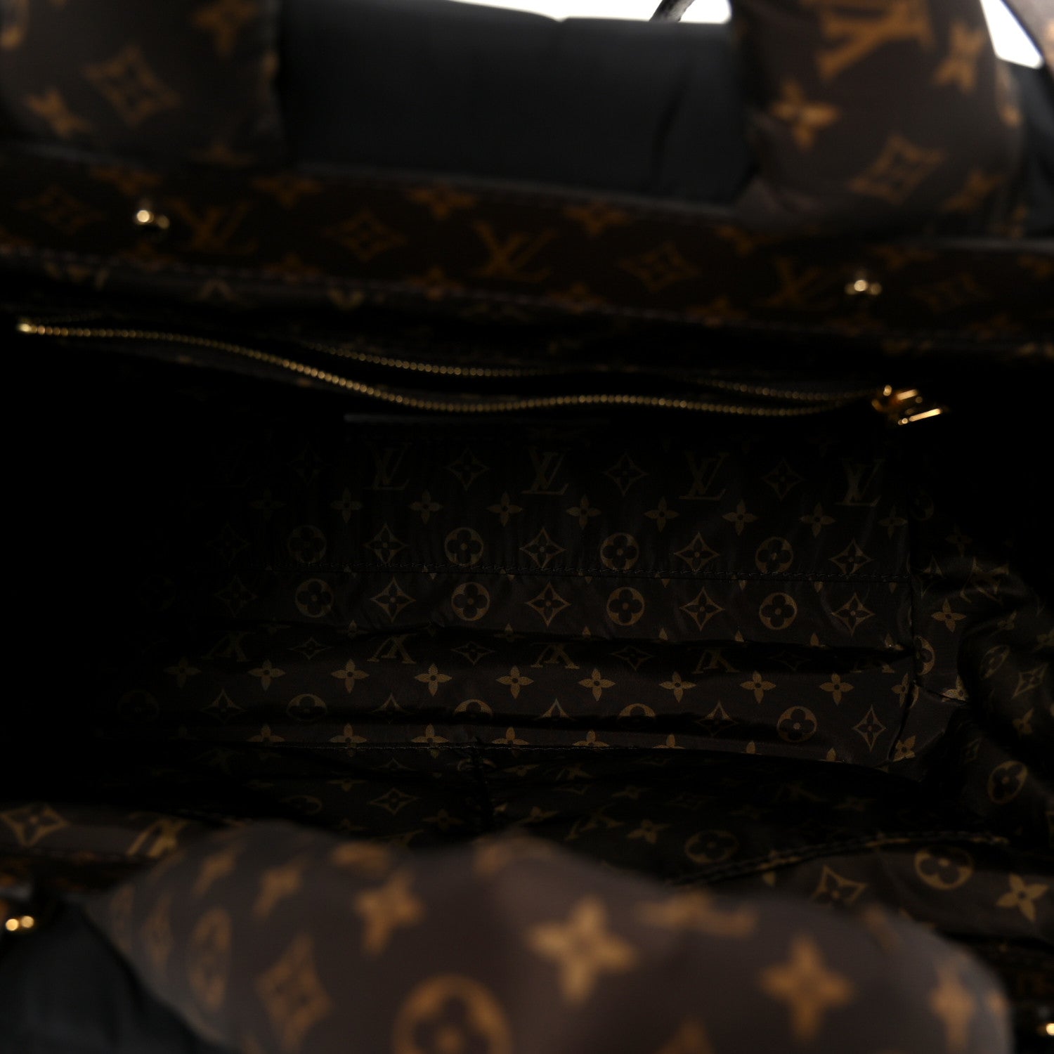 Louis Vuitton Econyl Monogram Pillow Giant Onthego MM  Black 4 of 8