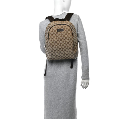 Gucci Monogram Travel Backpack Dark Brown 2 of 10