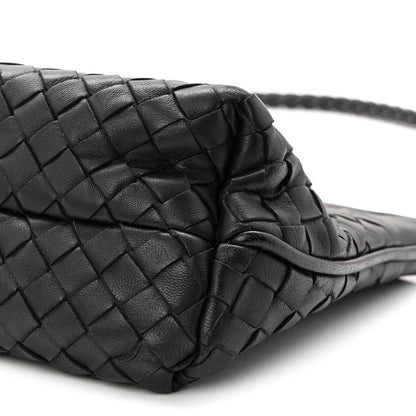 Bottega Veneta Nappa Intrecciato Mini Shoulder Bag Black 10 of 10