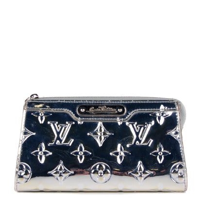 Louis Vuitton Monogram Miroir Trousse Cosmetic Bag Silver 1 of 7