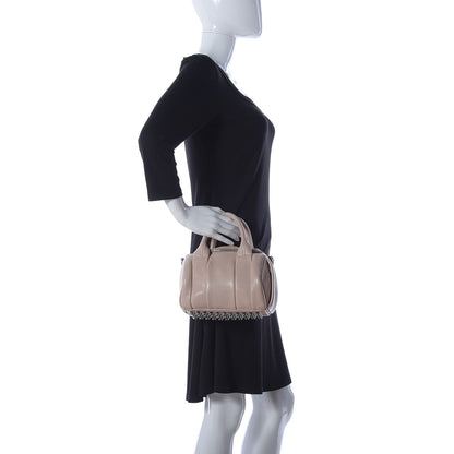 Alexander Wang Pebbled Lambskin Mini Rockie Pale Pink Rhodium Hardware 3 of 9