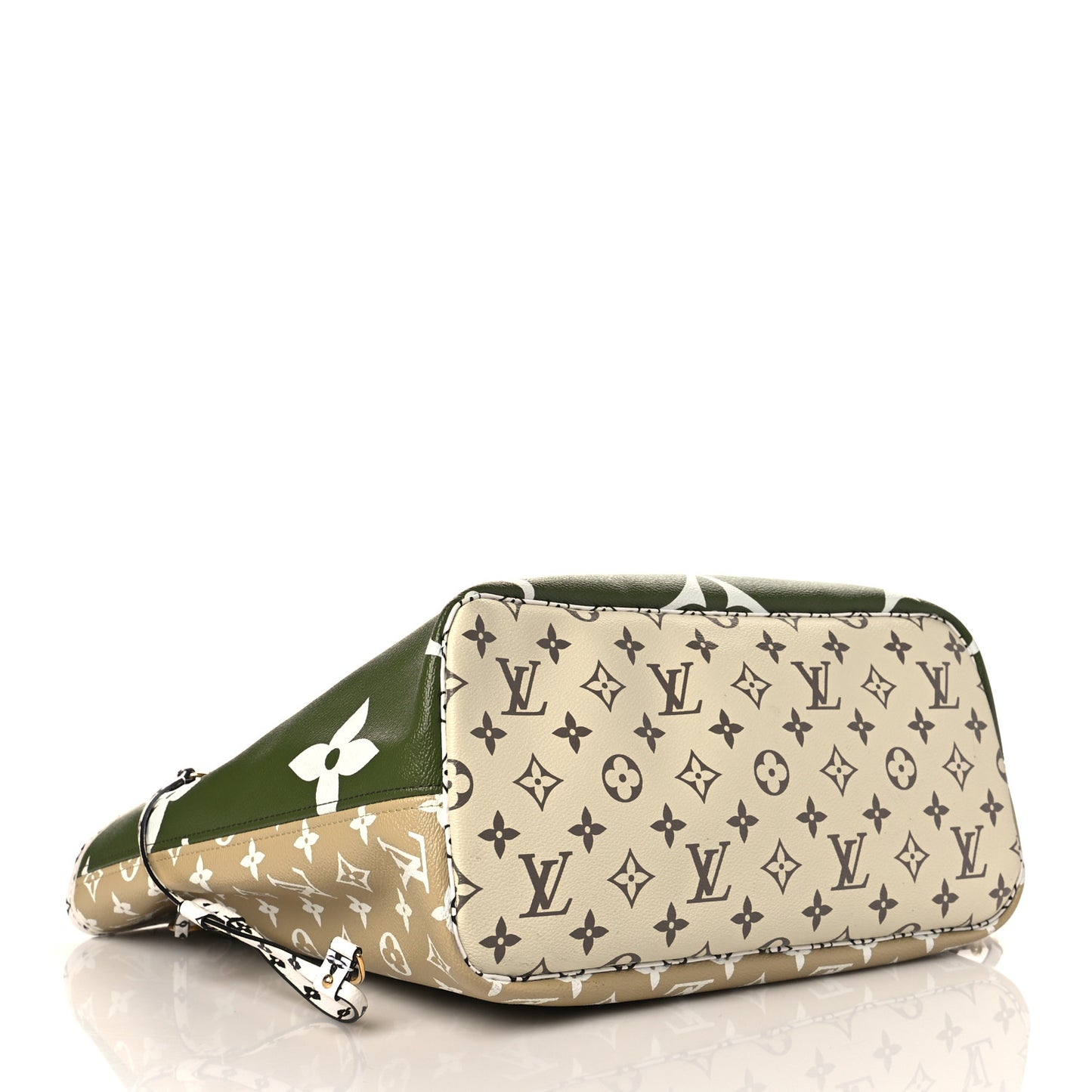 Monogram Giant Neverfull MM Kaki