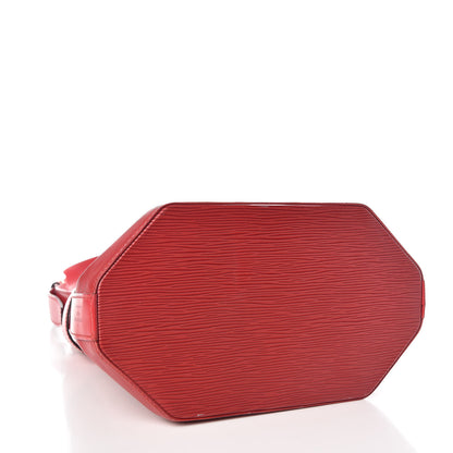 Louis Vuitton Epi Sac D'Epaule Rouge 4 of 10
