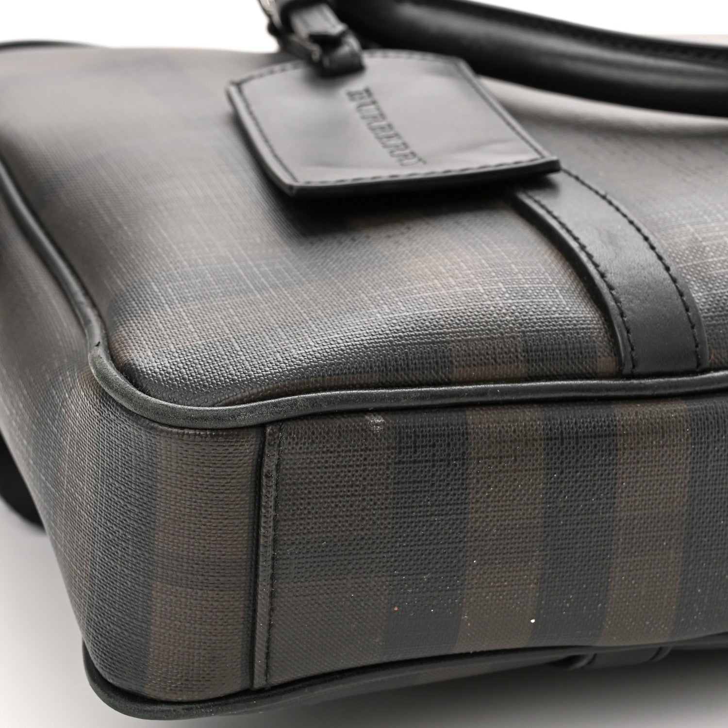 Burberry Smoked Check Newburg Briefcase 14 of 14