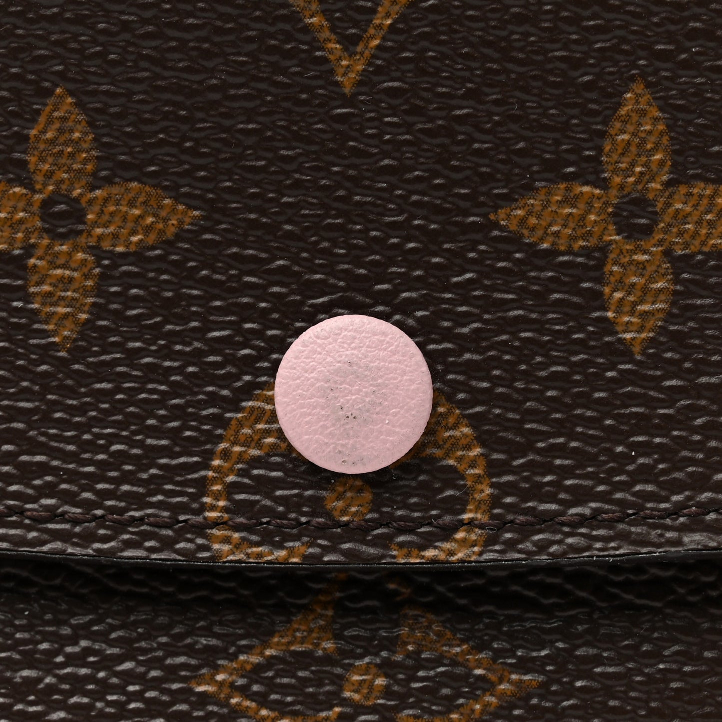 Monogram Emilie Wallet Rose Ballerine