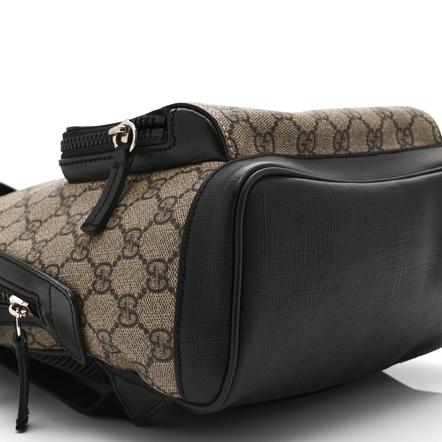 GG Supreme Monogram Small Eden Day Backpack Black