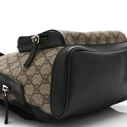 Gucci GG Supreme Monogram Small Eden Day Backpack Black 10 of 11