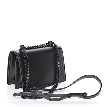 Alexander McQueen Calfskin Knuckle Crossbody Black 3 of 10