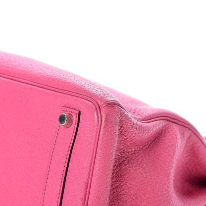 Hermes Chevre de Coromandel HAC Birkin 32 Fuchsia 16 of 19