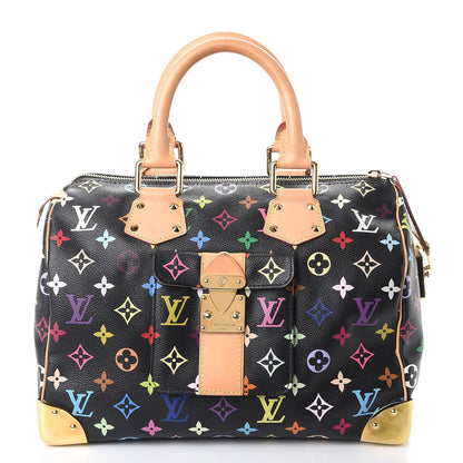 Louis Vuitton Monogram Multicolor Speedy 30 Black 1 of 9