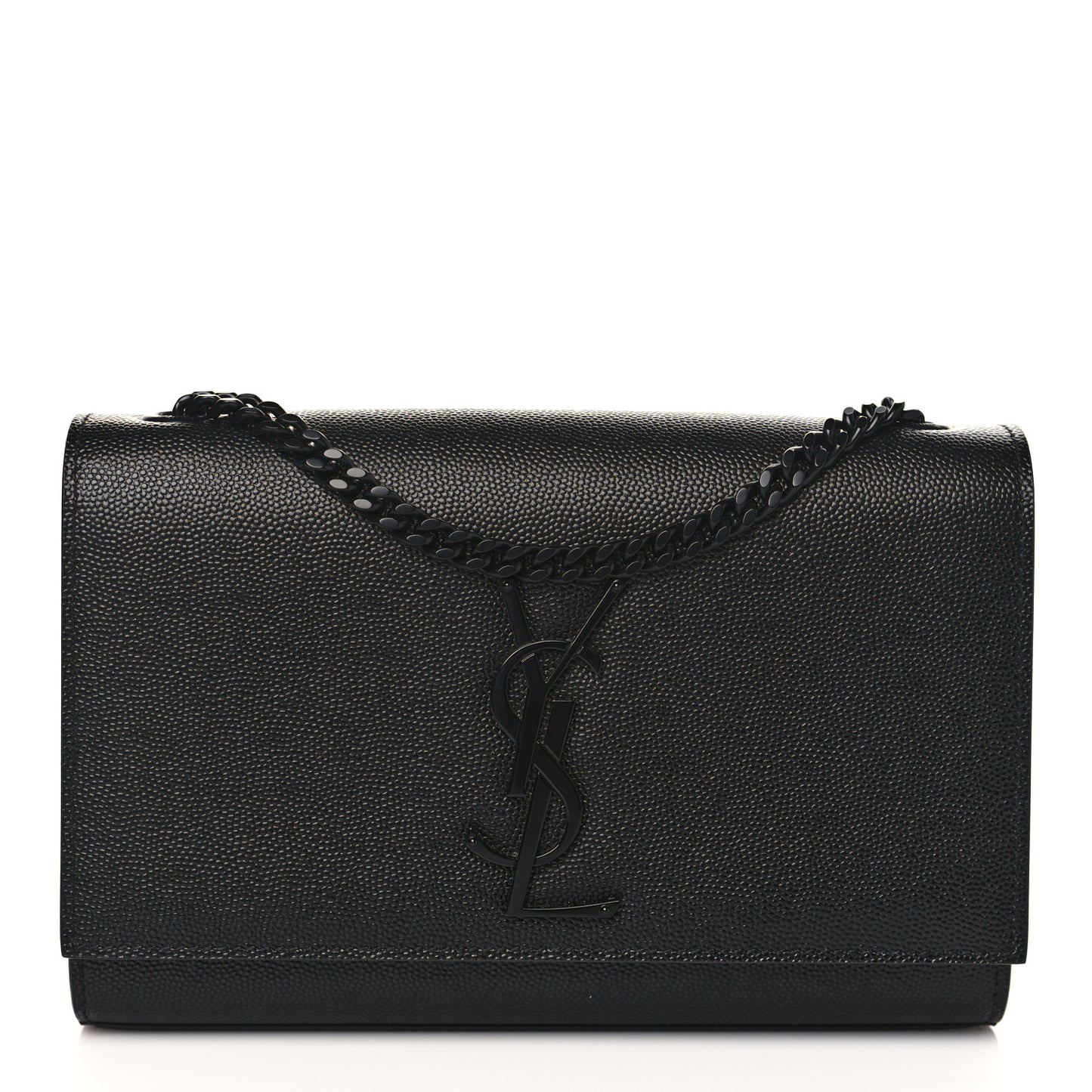 Grain De Poudre Small Monogram Kate Satchel Black