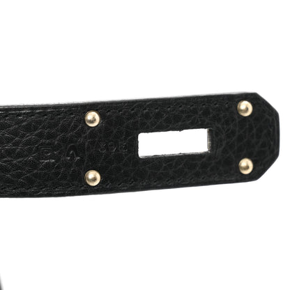 Hermes Taurillon Clemence Jypsiere 34 Black 8 of 12