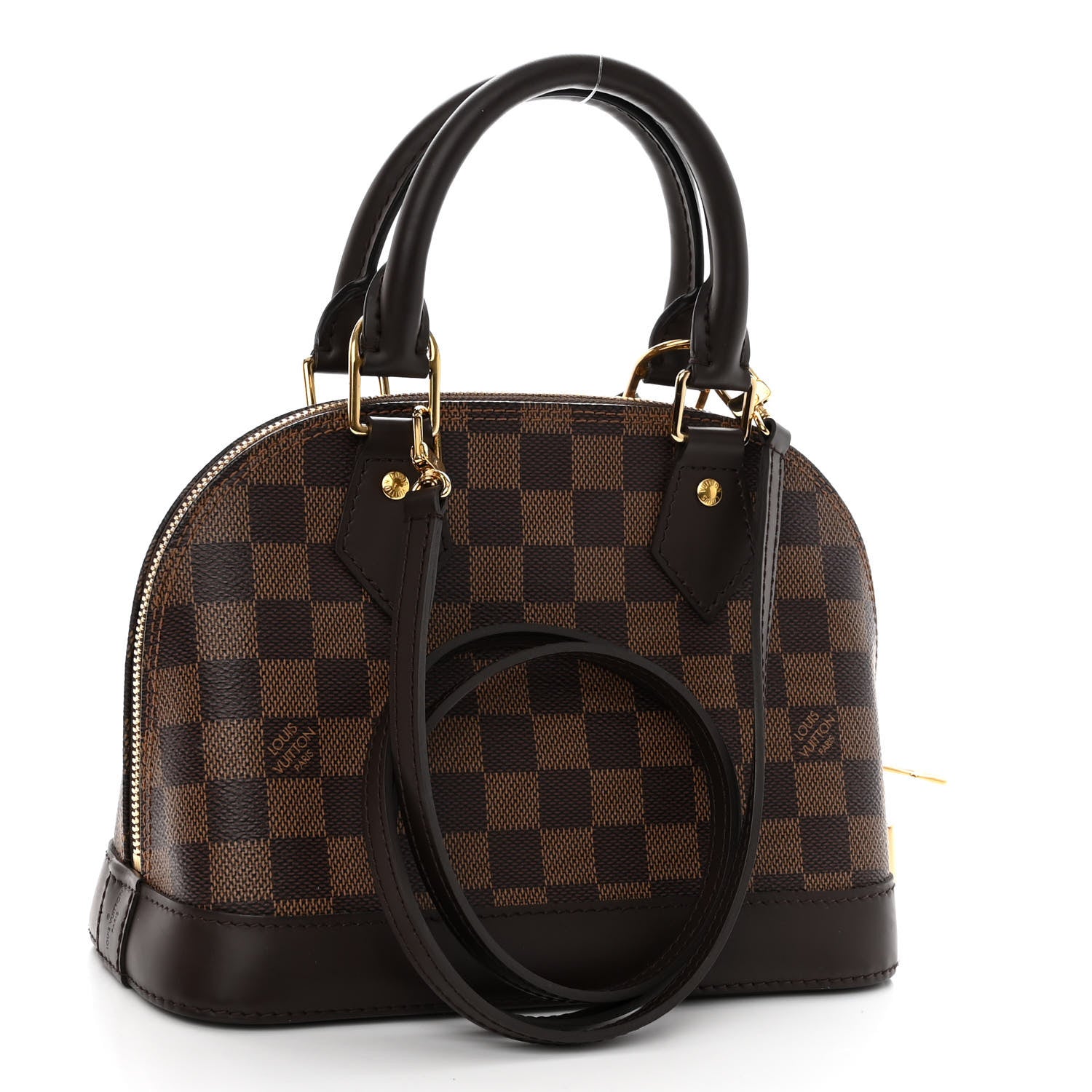 Louis Vuitton Damier Ebene Alma BB 3 of 9