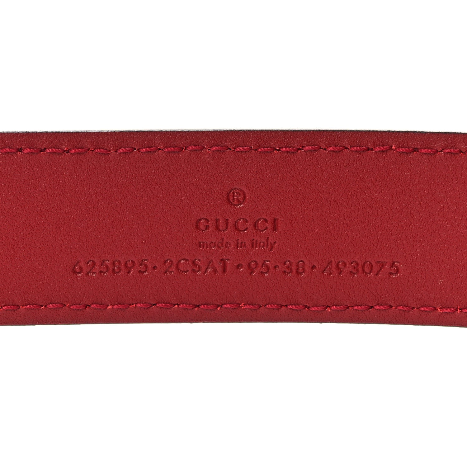 Gucci Canvas Marley Stripe Script Logo Gucci 100 Belt Bag Multicolor 9 of 12