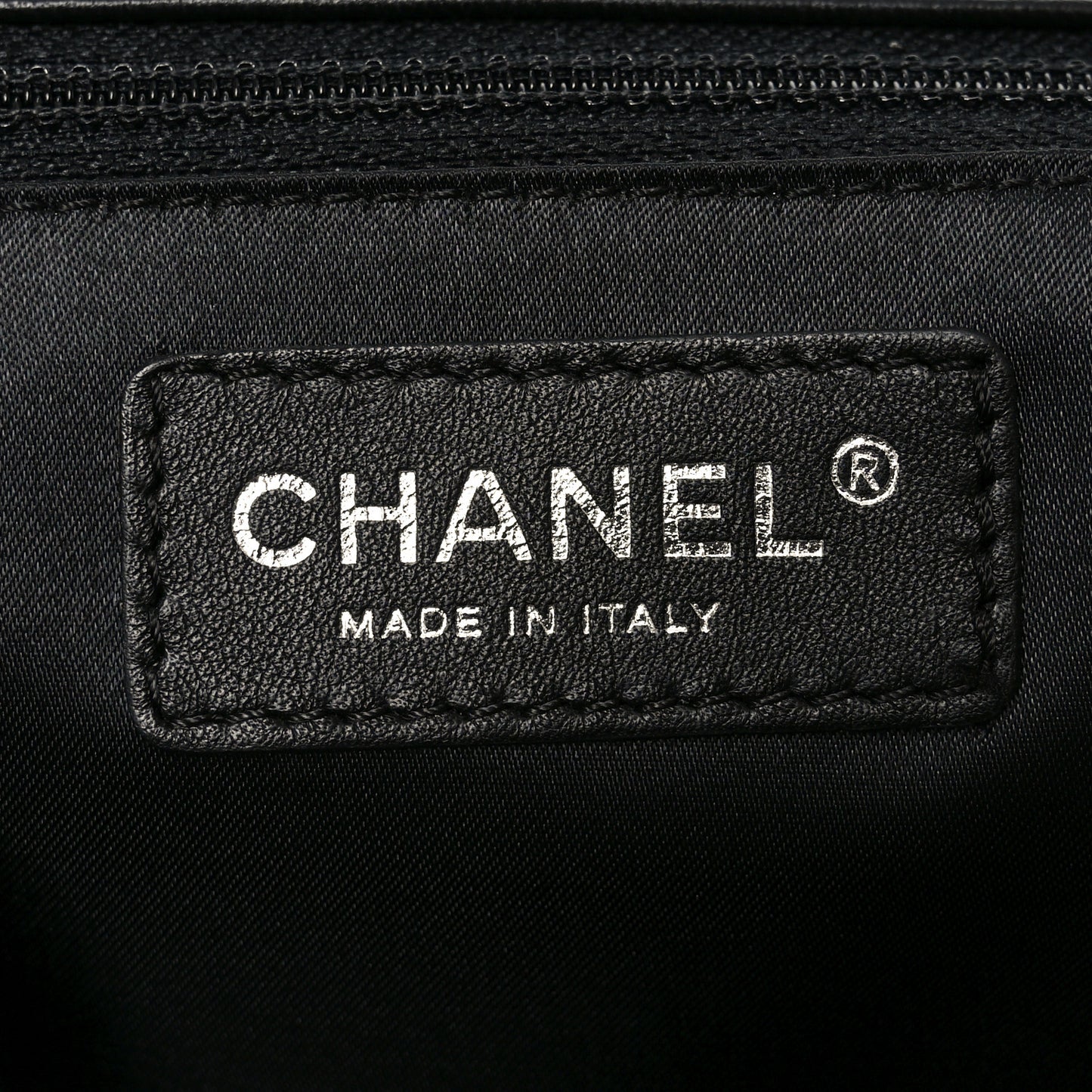 Velvet Checkered Flap Bag Black