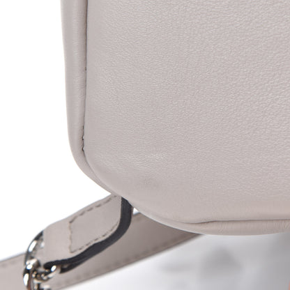 Fendi Vitello Dolce Floral Eyes Mini Backpack Grigio Polvere Multicolor 12 of 13