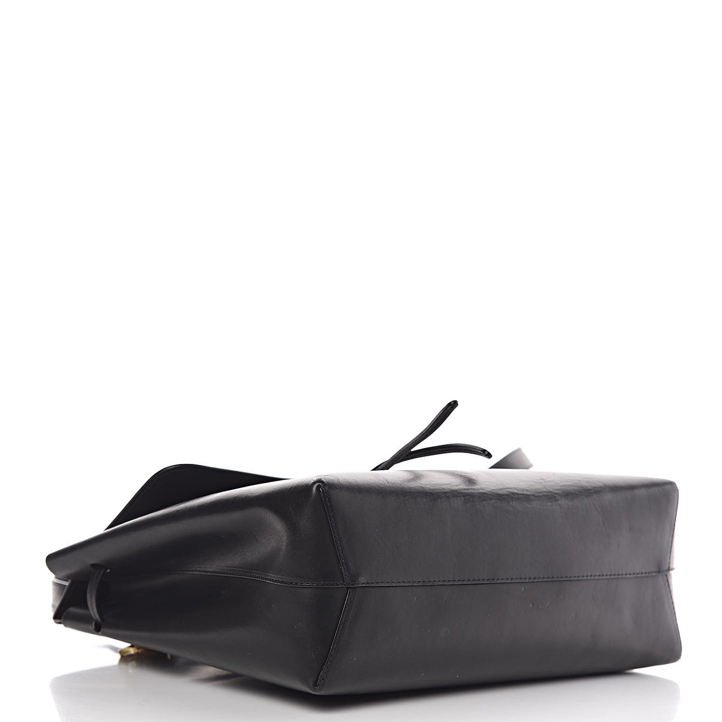 Calfskin Lady Bag Black Flamma