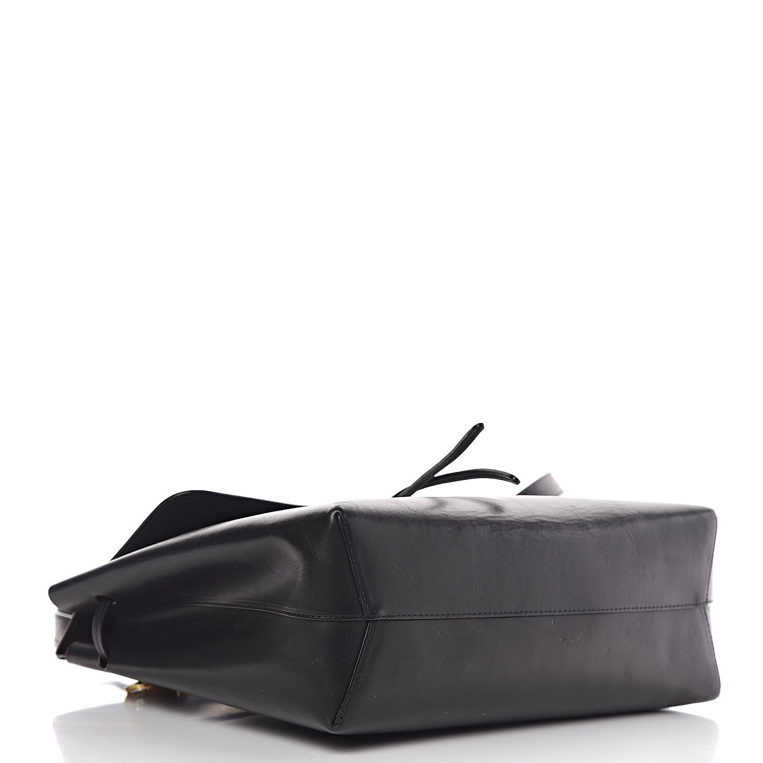 Mansur Gavriel Calfskin Lady Bag Black Flamma 4 of 13