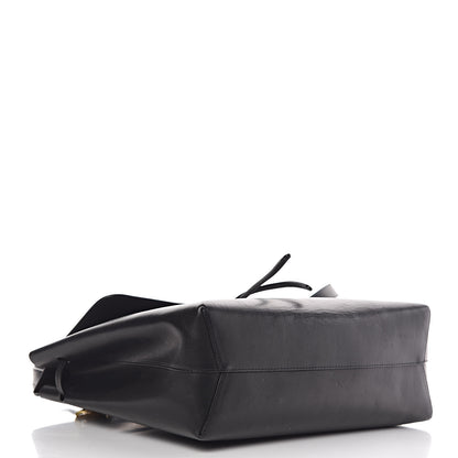 Mansur Gavriel Calfskin Lady Bag Black Flamma 4 of 13