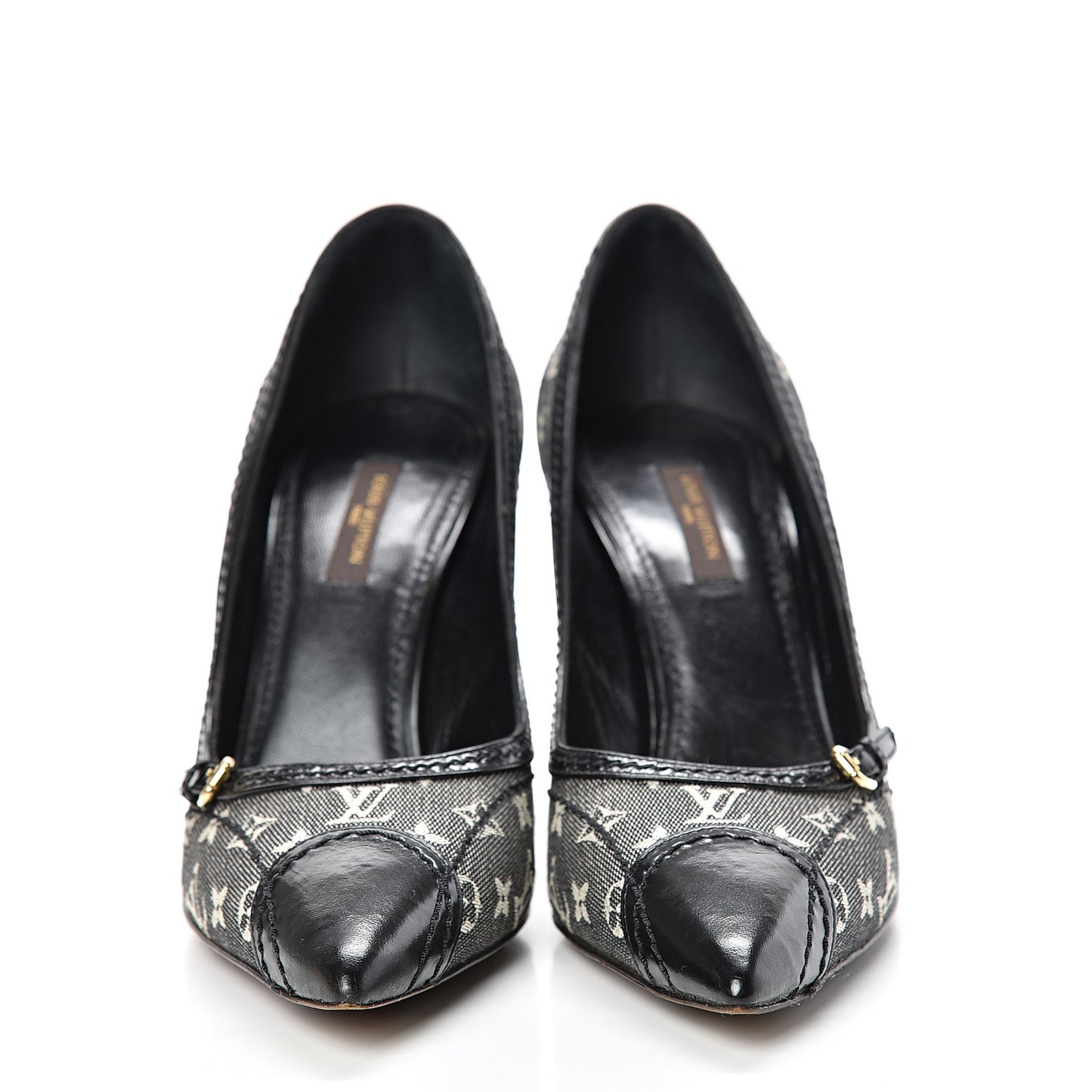 Mini Monogram Luxembourg Pumps 38.5 Gris